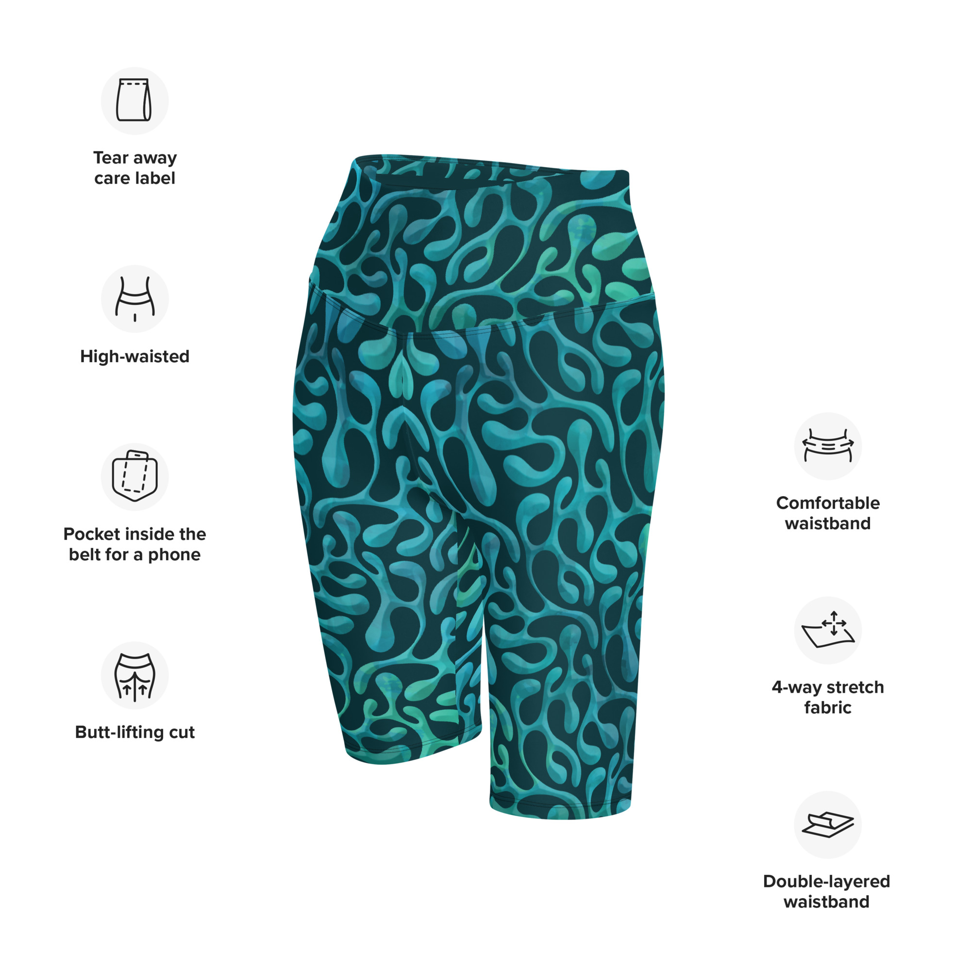 MINT MATISTA Biker Shorts - Image 3