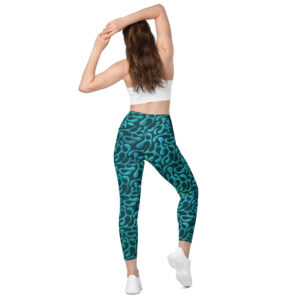 MINT MATISTA Crossover leggings with pockets