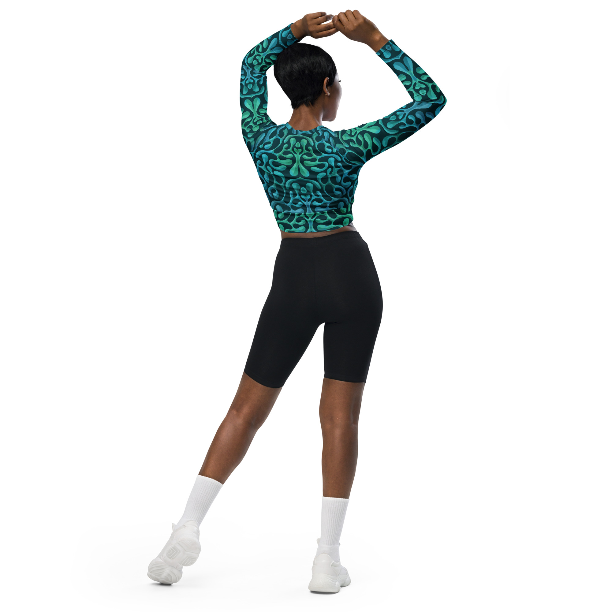 MINT MATISTA Recycled long-sleeve crop top - Image 5
