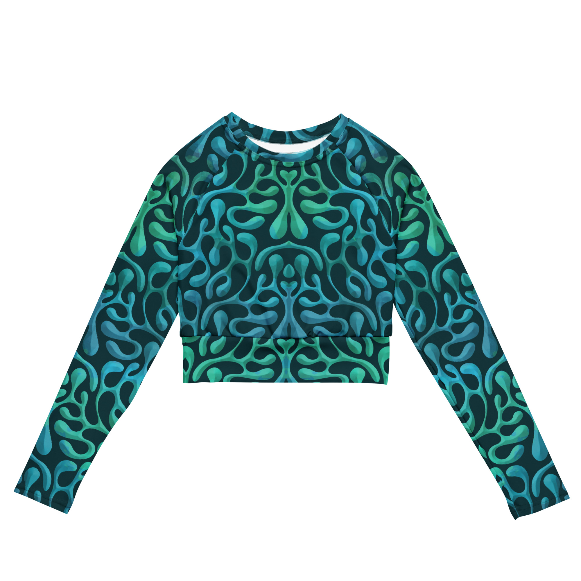 MINT MATISTA Recycled long-sleeve crop top - Image 2